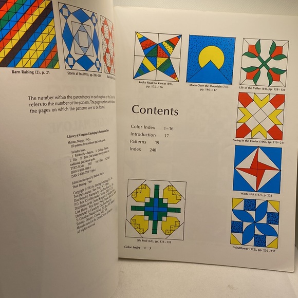 120 Patterns for Traditional Patchwork Quilts by Maggie Malone 1983 - Picture 6 of 13